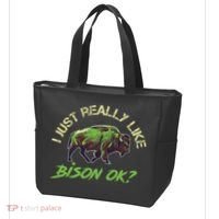 I Just Really Like Bison OK? Tote Bag thumb 3