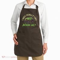I Just Really Like Bison OK? Apron thumb 2