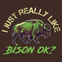 I Just Really Like Bison OK? Coaster thumb 2