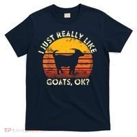 I Just Really Like Goats Farmer Farm Animal Goat Lover Gift T-Shirt thumb 0