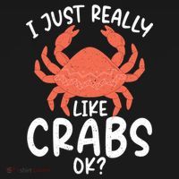 I Just Really Like Crabs Ok Crab Owner Gift Women's Hoodie thumb 2