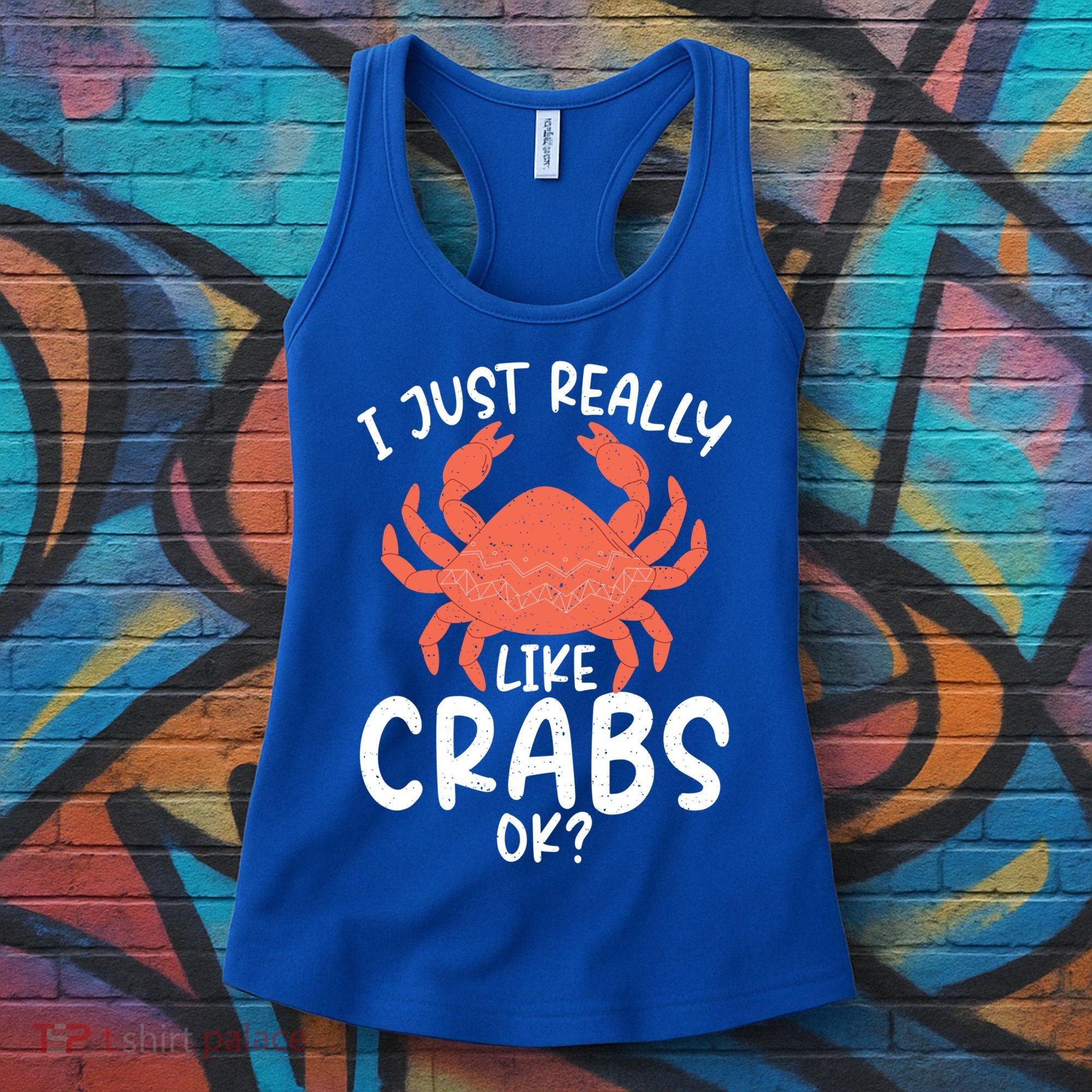 I Just Really Like Crabs Ok Crab Owner Gift Women's Tank Top