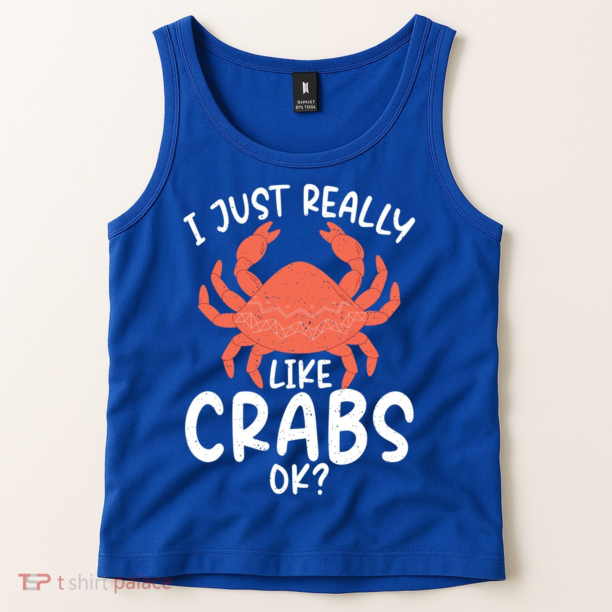 I Just Really Like Crabs Ok Crab Owner Gift Tank Top
