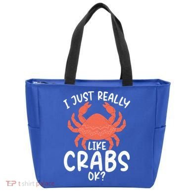 I Just Really Like Crabs Ok Crab Owner Gift Tote Bag