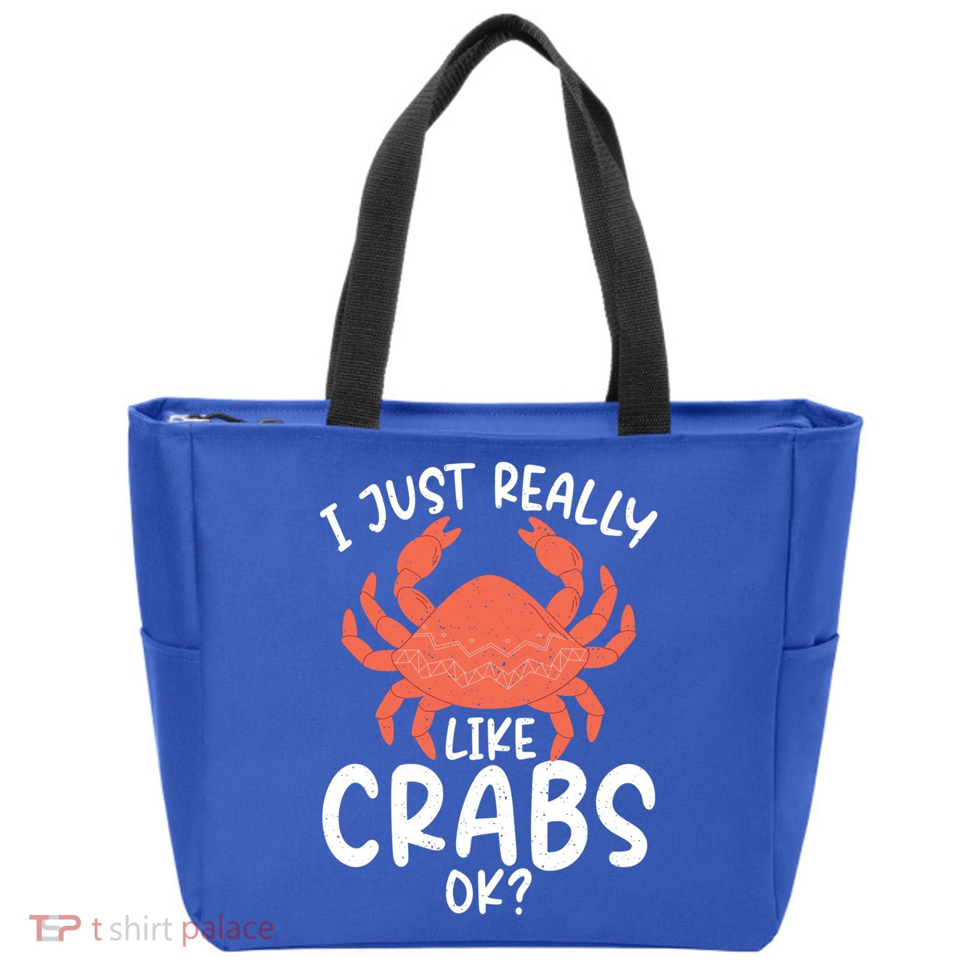I Just Really Like Crabs Ok Crab Owner Gift Tote Bag