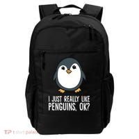 I Just Really Like Penguins Meaningful Gift Backpack thumb 0