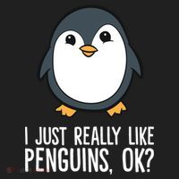 I Just Really Like Penguins Meaningful Gift Beanie thumb 2