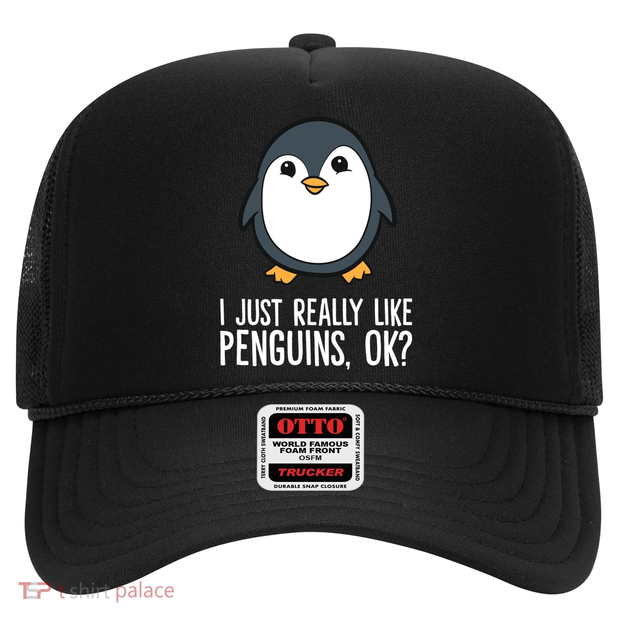I Just Really Like Penguins Meaningful Gift Hat