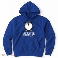 I Just Really Like Penguins Meaningful Gift Hoodie thumb 0