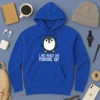 I Just Really Like Penguins Meaningful Gift Hoodie thumb 3