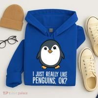 I Just Really Like Penguins Meaningful Gift Hoodie thumb 4