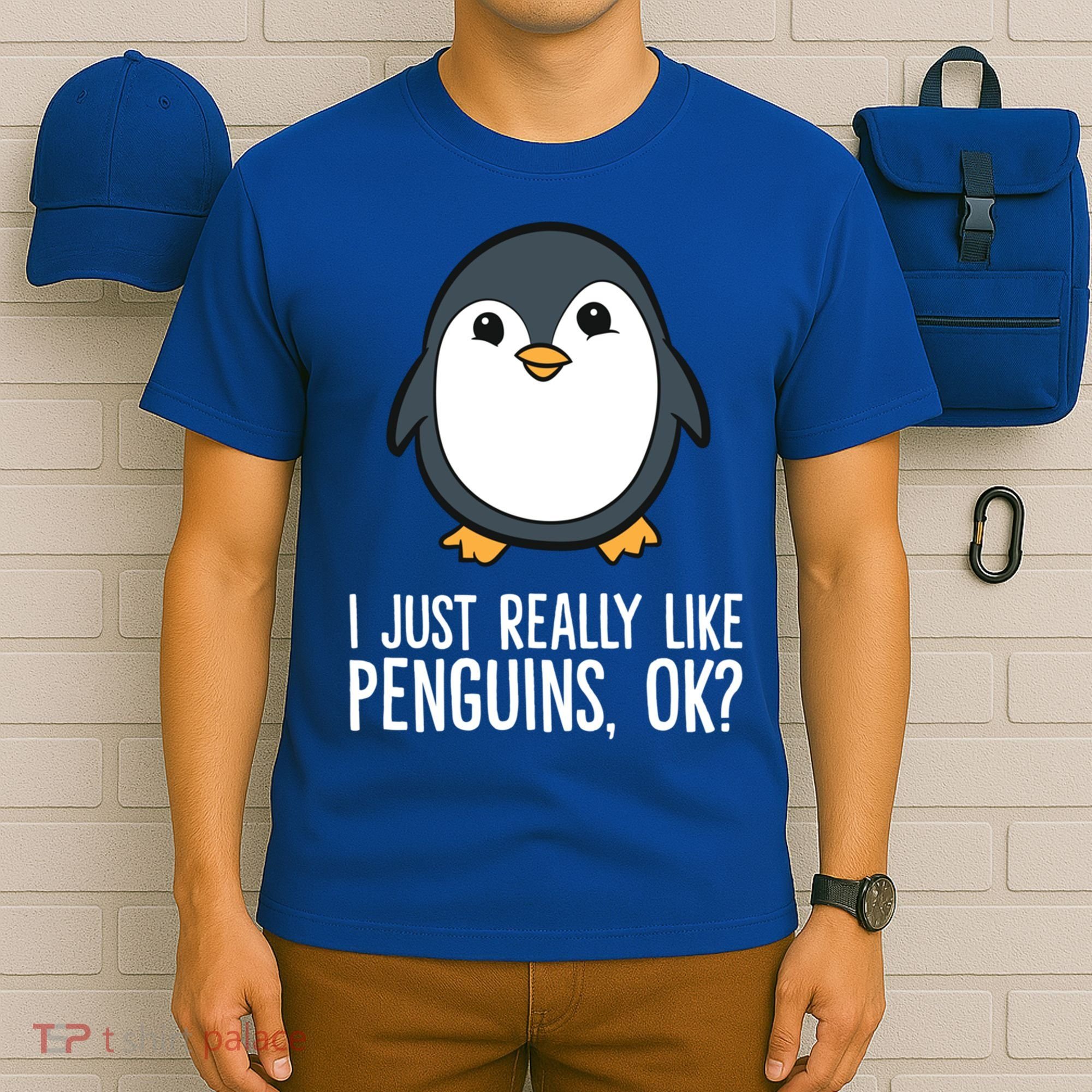 I Just Really Like Penguins Meaningful Gift T-Shirt