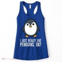 I Just Really Like Penguins Meaningful Gift Women's Tank Top thumb 0