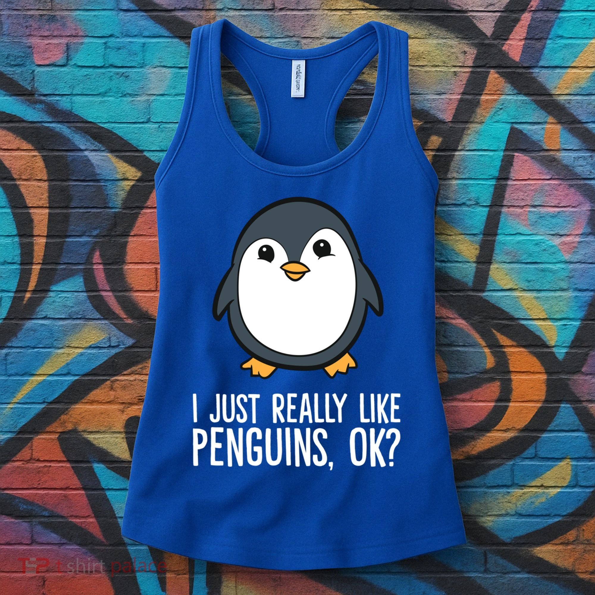 I Just Really Like Penguins Meaningful Gift Women's Tank Top