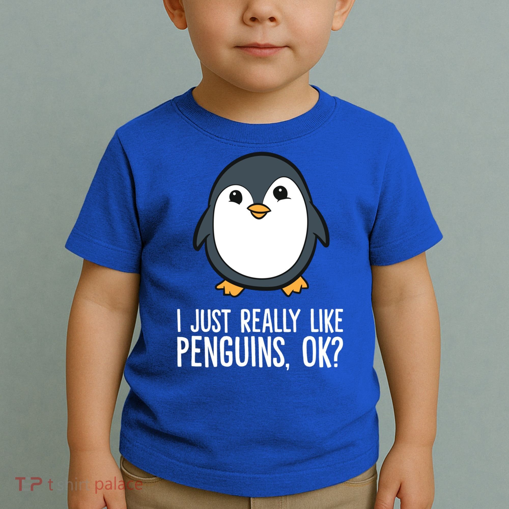 I Just Really Like Penguins Meaningful Gift Toddler T-Shirt