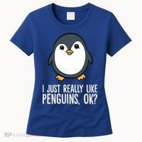 I Just Really Like Penguins Meaningful Gift Women's T-Shirt thumb 0