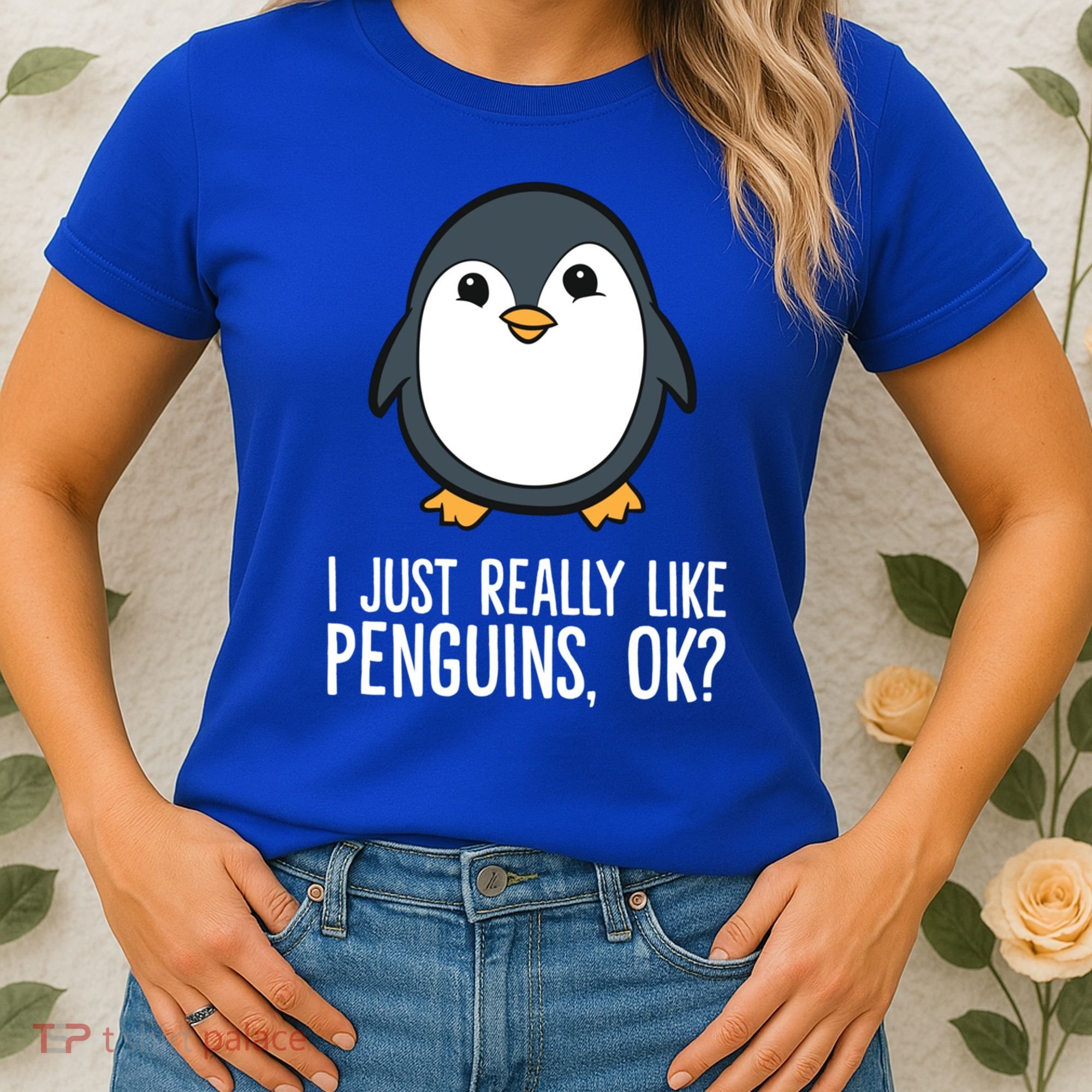 I Just Really Like Penguins Meaningful Gift Women's T-Shirt