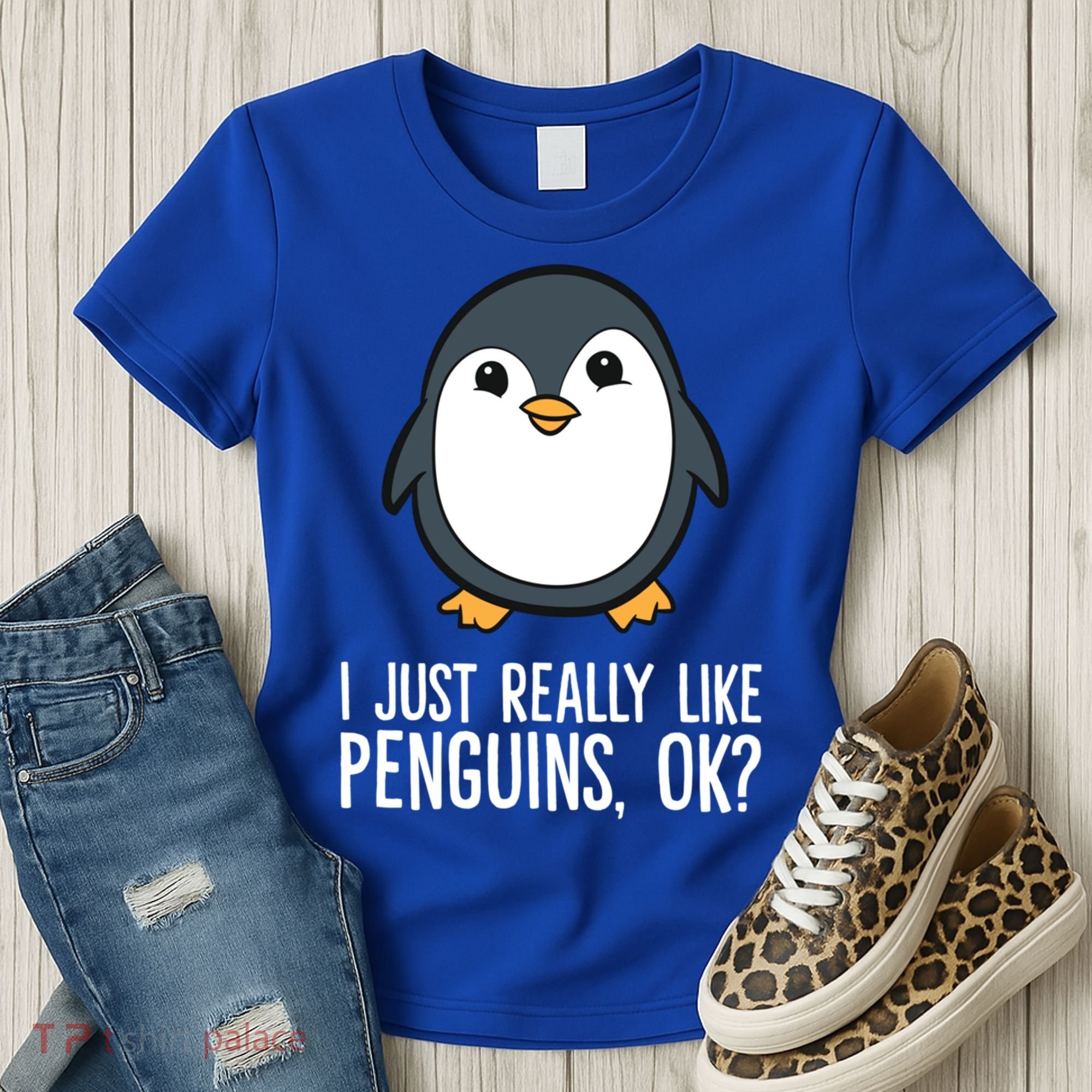 I Just Really Like Penguins Meaningful Gift Women's T-Shirt