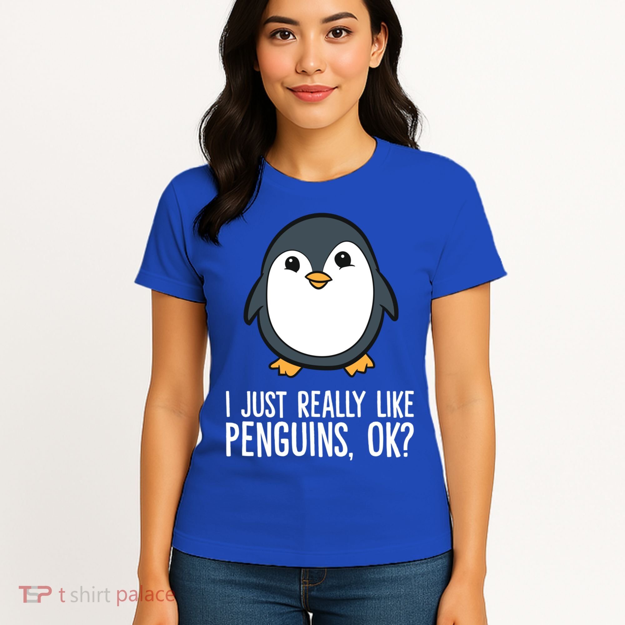 I Just Really Like Penguins Meaningful Gift Women's T-Shirt
