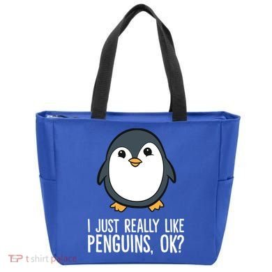 I Just Really Like Penguins Meaningful Gift Tote Bag
