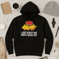 I Just Really Like Chips And Salsa Ok Tortilla Chips Hoodie thumb 3