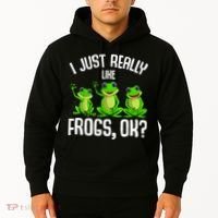 I Just Really Like Frogs Hoodie thumb 2