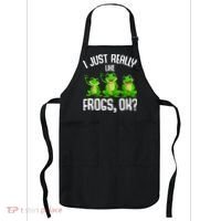 I Just Really Like Frogs Apron thumb 0
