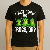 I Just Really Like Frogs T-Shirt thumb 3