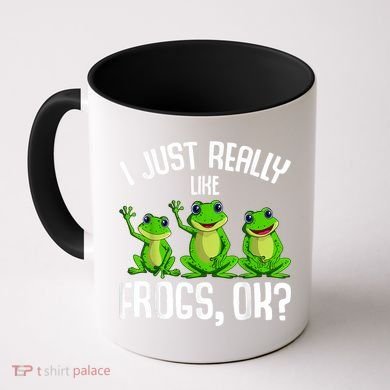 I Just Really Like Frogs Coffee Mug