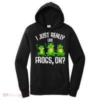 I Just Really Like Frogs Women's Hoodie thumb 0
