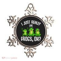 I Just Really Like Frogs Ornament thumb 0