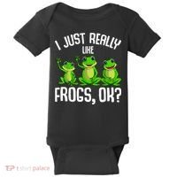 I Just Really Like Frogs Baby Bodysuit thumb 0