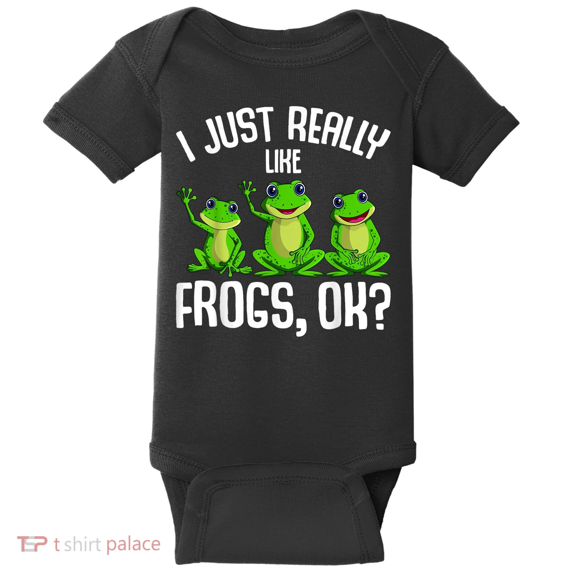 I Just Really Like Frogs Baby Bodysuit