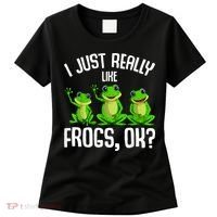 I Just Really Like Frogs Women's T-Shirt thumb 0