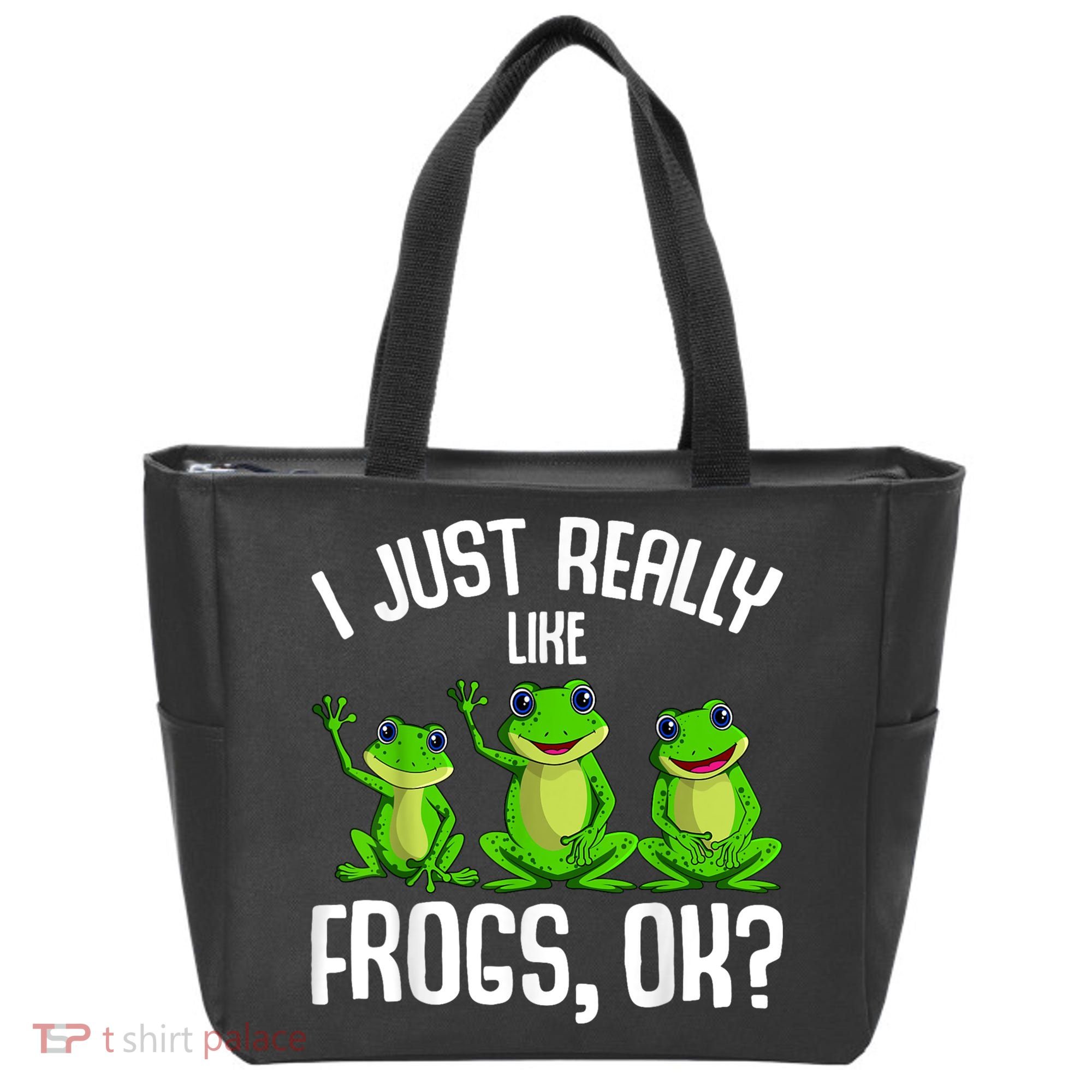 I Just Really Like Frogs Tote Bag