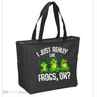 I Just Really Like Frogs Tote Bag thumb 2