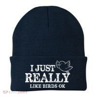 I Just Really Like Birds Ok Beanie thumb 0