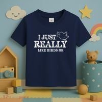 I Just Really Like Birds Ok Toddler T-Shirt thumb 3
