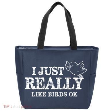 I Just Really Like Birds Ok Tote Bag