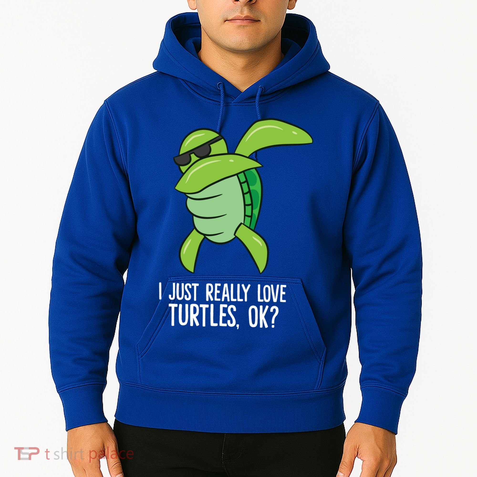 I Just Really Love Turtles Ok? Dabbing Turtle Gift Hoodie