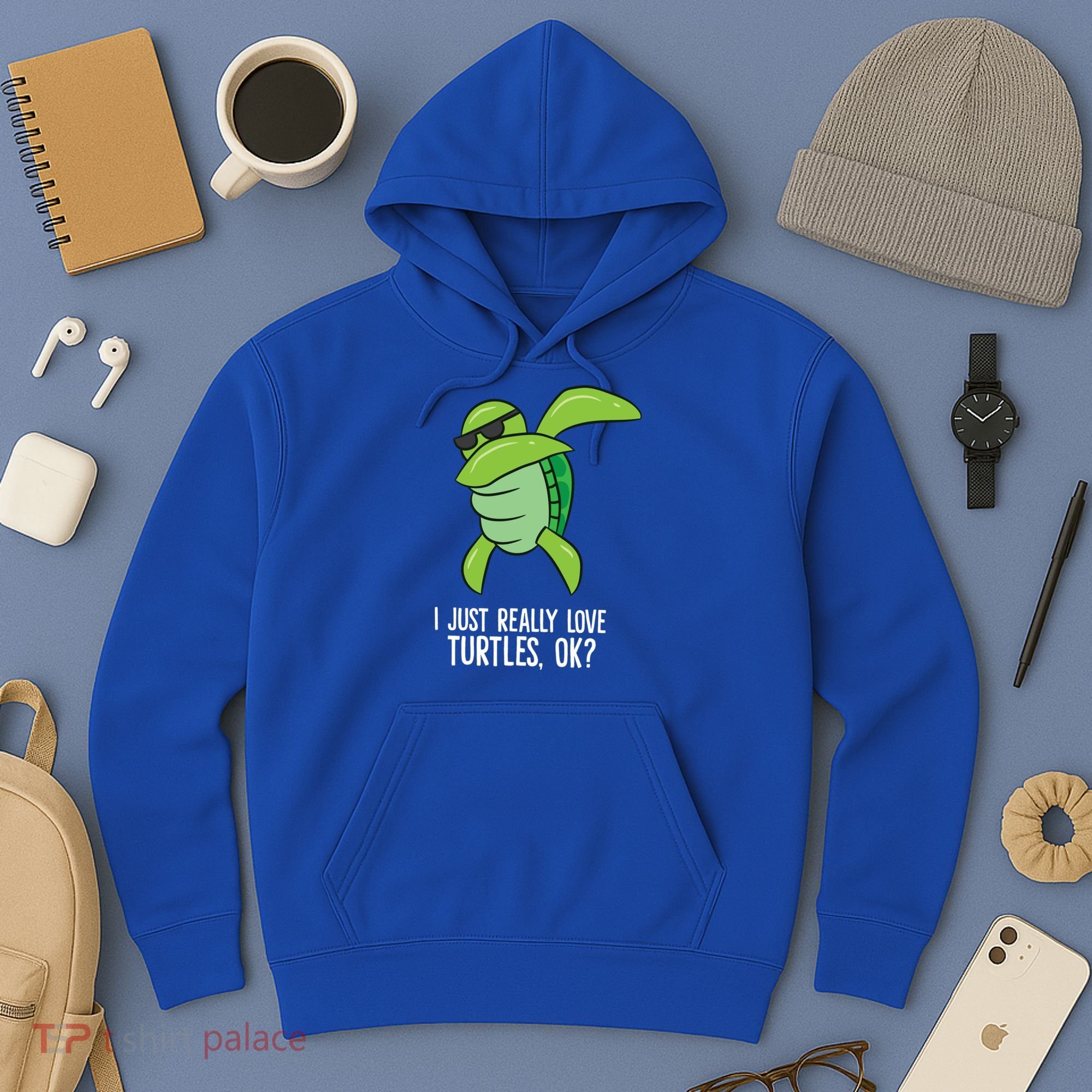 I Just Really Love Turtles Ok? Dabbing Turtle Gift Hoodie