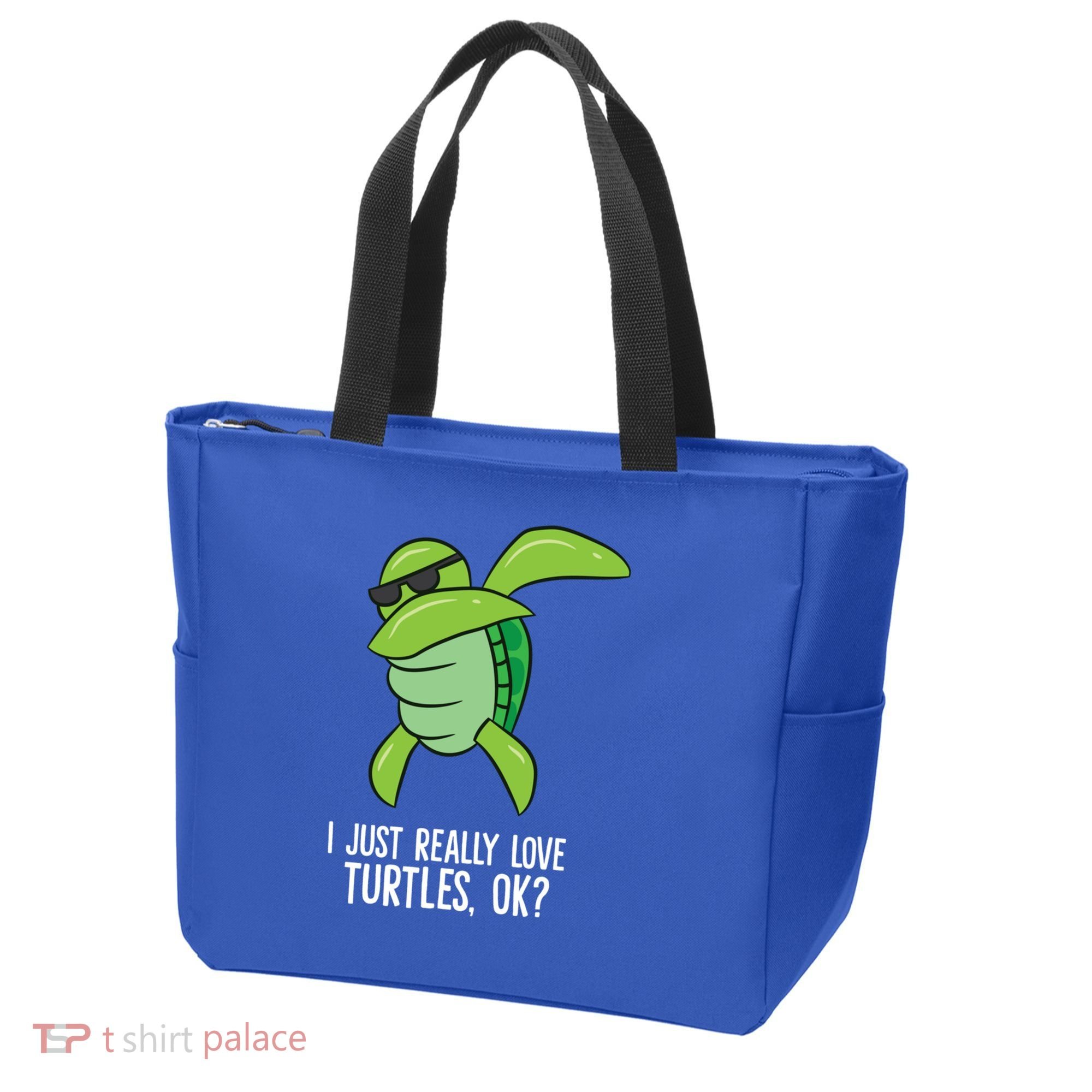 I Just Really Love Turtles Ok? Dabbing Turtle Gift Tote Bag