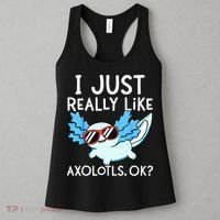 I Just Really Like Axolotls Ok Kawaii Axolotl Women's Tank Top thumb 3