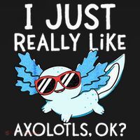 I Just Really Like Axolotls Ok Kawaii Axolotl Toddler T-Shirt thumb 4