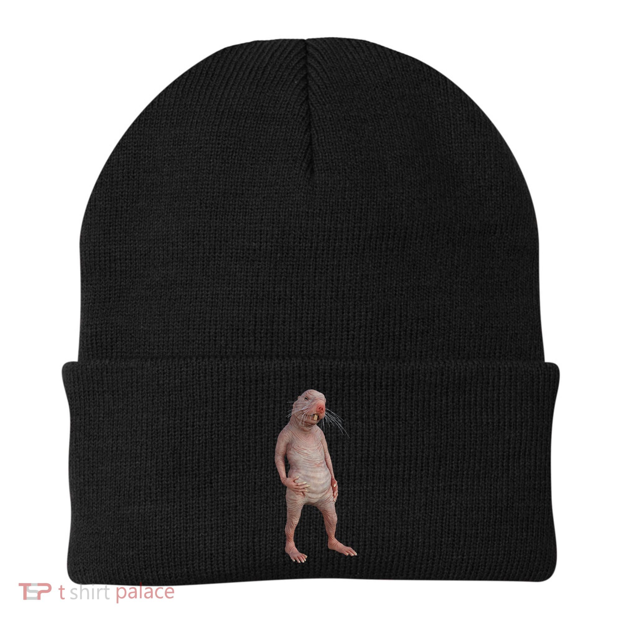 I Just Really Like Naked Moles Ok Funny Naked Mole Rat Beanie