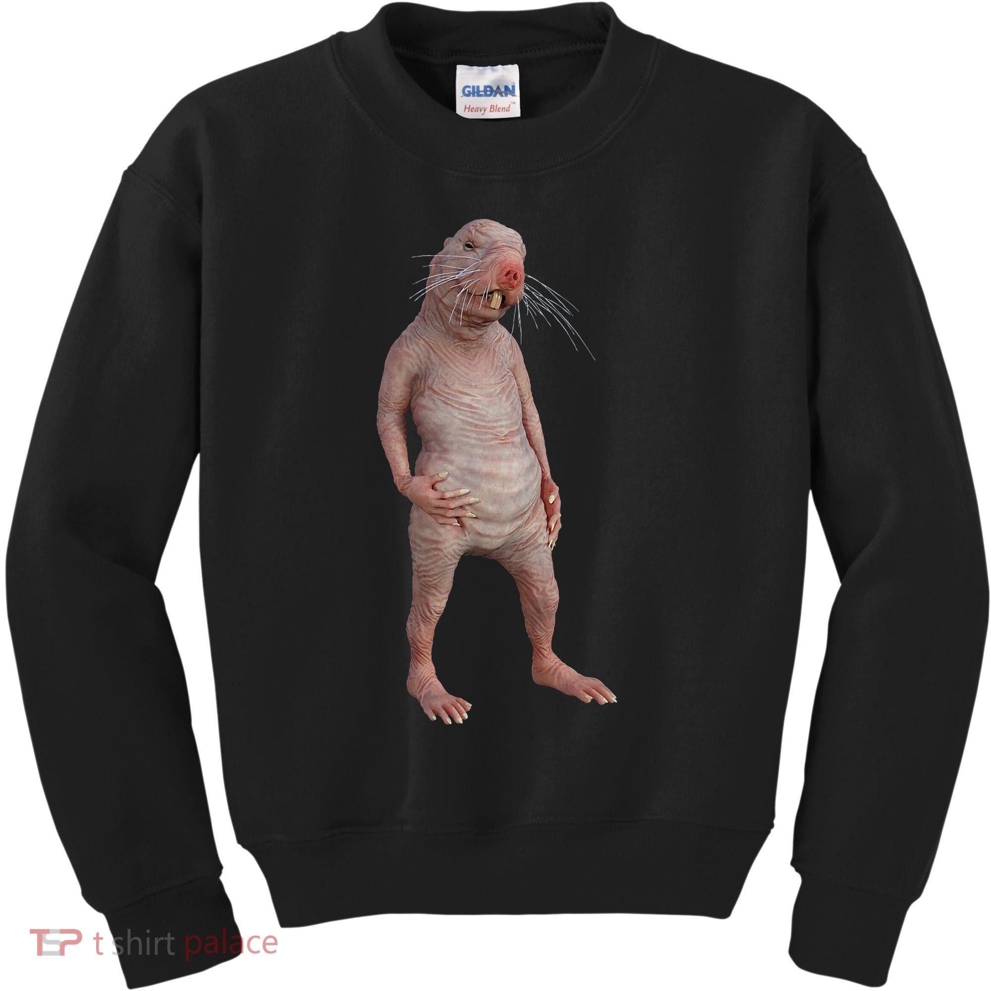 I Just Really Like Naked Moles Ok Funny Naked Mole Rat Kids Sweatshirt