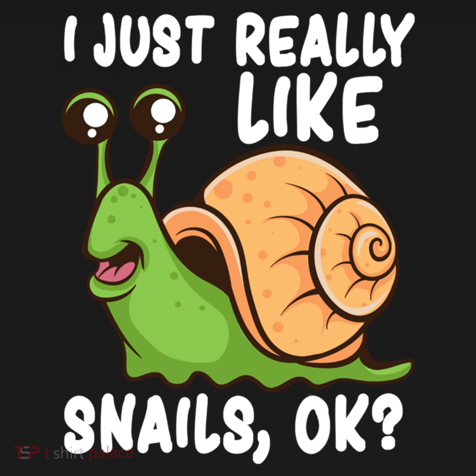 I Just Really Like Snails Ok Funny Snail Lover Gift Great Gift Women's Hoodie