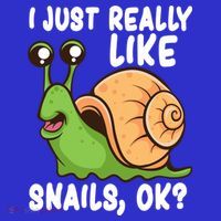 I Just Really Like Snails Ok Funny Snail Lover Gift Great Gift Toddler Hoodie thumb 2