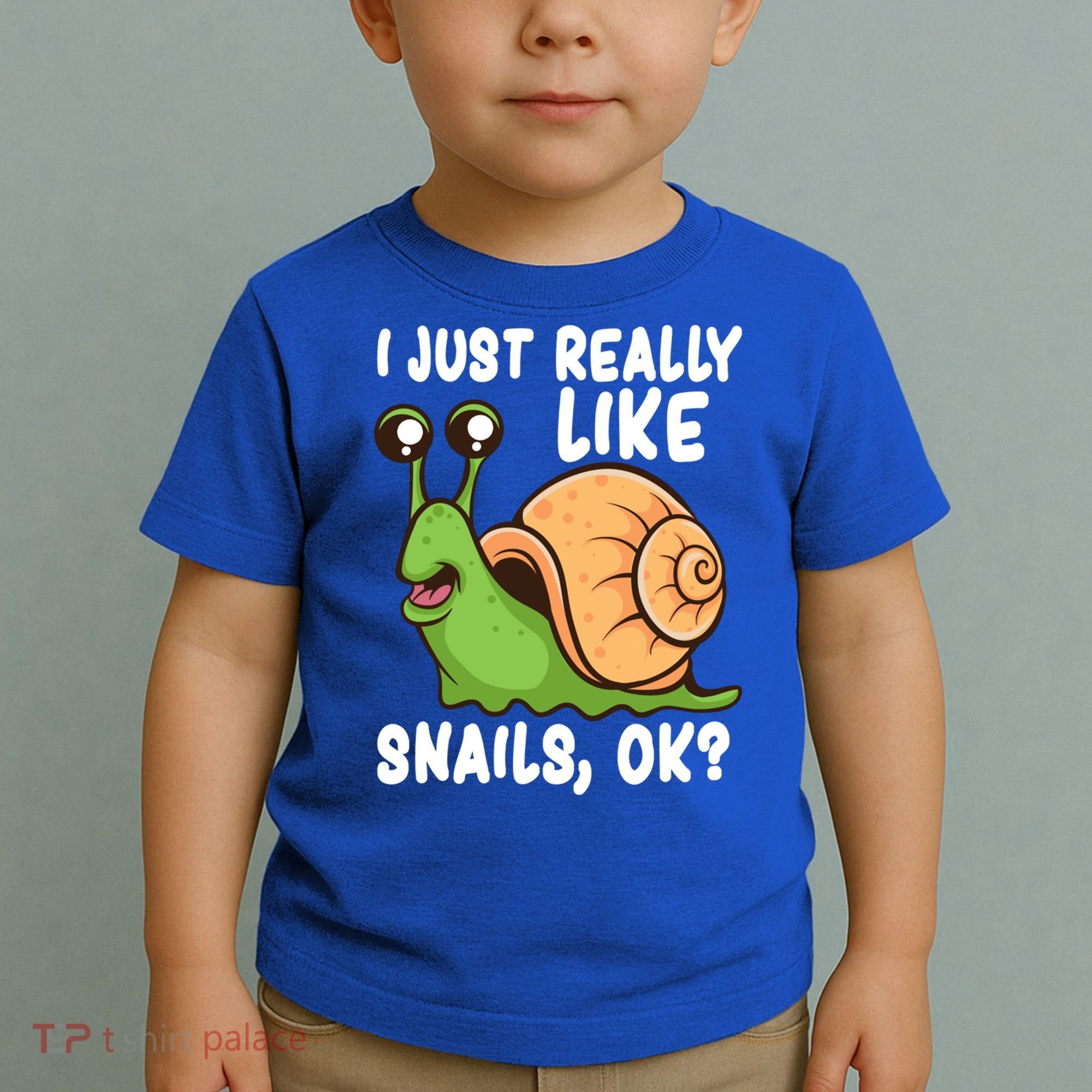 I Just Really Like Snails Ok Funny Snail Lover Gift Great Gift Toddler T-Shirt