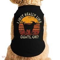 I Just Really Like Goats Farmer Farm Animal Goat Lover Gift Doggie Tank thumb 0